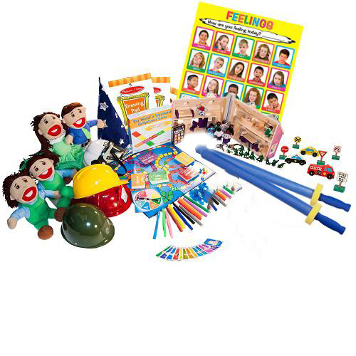 Sand Tray Play Therapy Premium Starter Kit : Toys & Games 