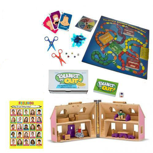 Portable Sand and Play Therapy Kit - $124.99 : ,  Affordable Toys for Play Therapy